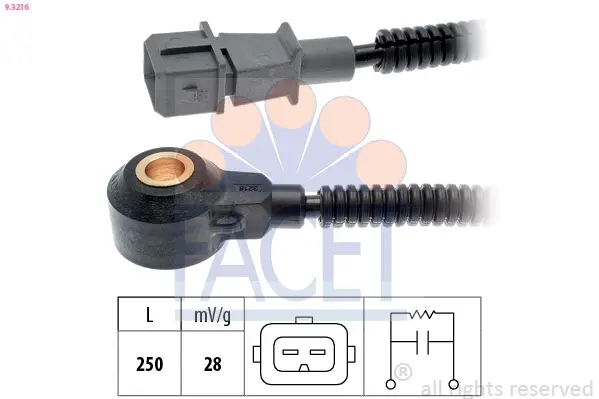 детонационен датчик FACET               