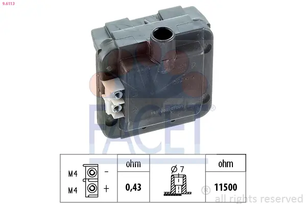 запалителна бобина FACET               