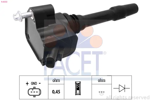 Запалителна бобина за BMW 3 (G20, G80, G28) 318 i 9.6532 FACET               