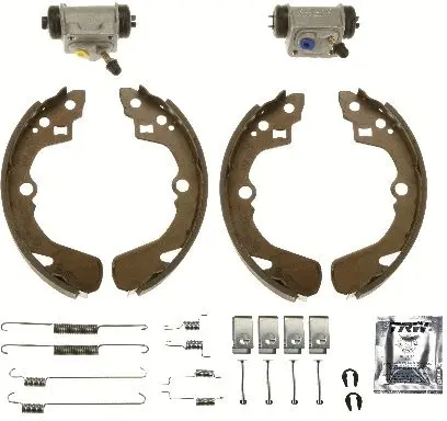 комплект спирачна челюст TRW                 