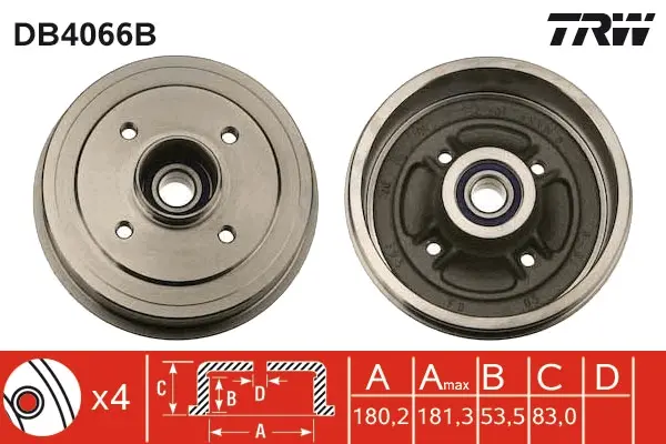спирачен барабан TRW                 