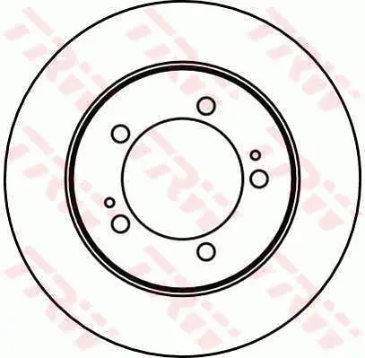 спирачен диск TRW                 