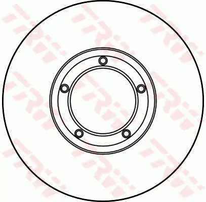 спирачен диск TRW                 