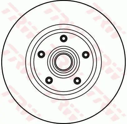 спирачен диск TRW                 