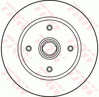 спирачен диск TRW                 