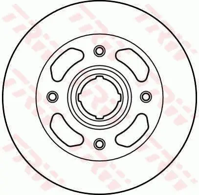 спирачен диск TRW                 