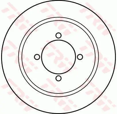 спирачен диск TRW                 