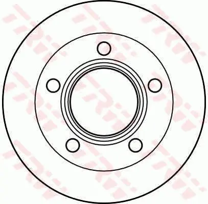 спирачен диск TRW                 