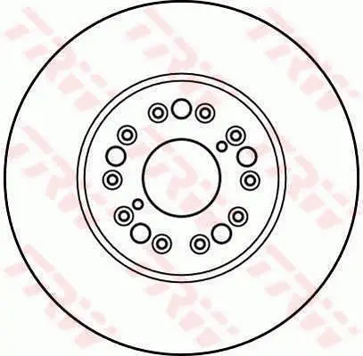 спирачен диск TRW                 