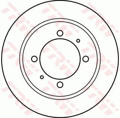 спирачен диск TRW                 