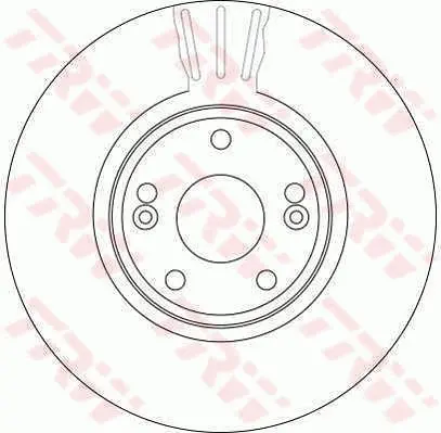 спирачен диск TRW                 
