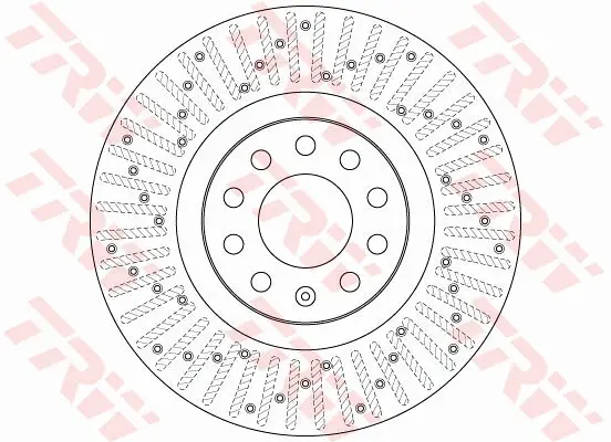 спирачен диск TRW                 