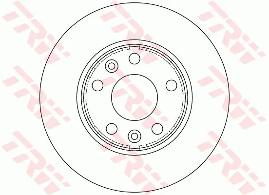 спирачен диск TRW                 