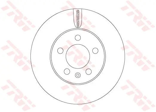 спирачен диск TRW                 