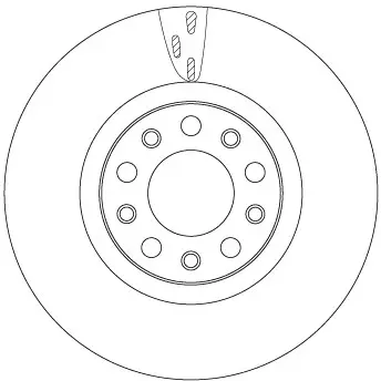 спирачен диск TRW                 