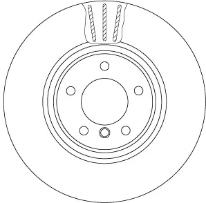 спирачен диск TRW                 
