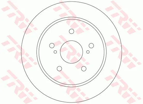 спирачен диск TRW                 