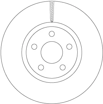 спирачен диск TRW                 