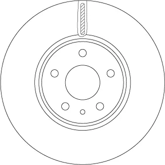 спирачен диск TRW                 