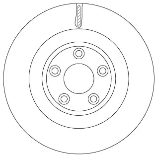 спирачен диск TRW                 