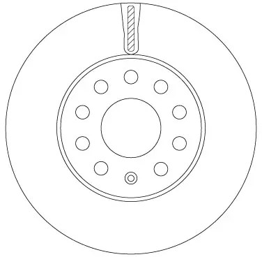 спирачен диск TRW                 