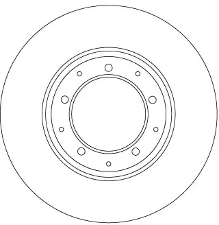 спирачен диск TRW                 