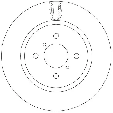 спирачен диск TRW                 