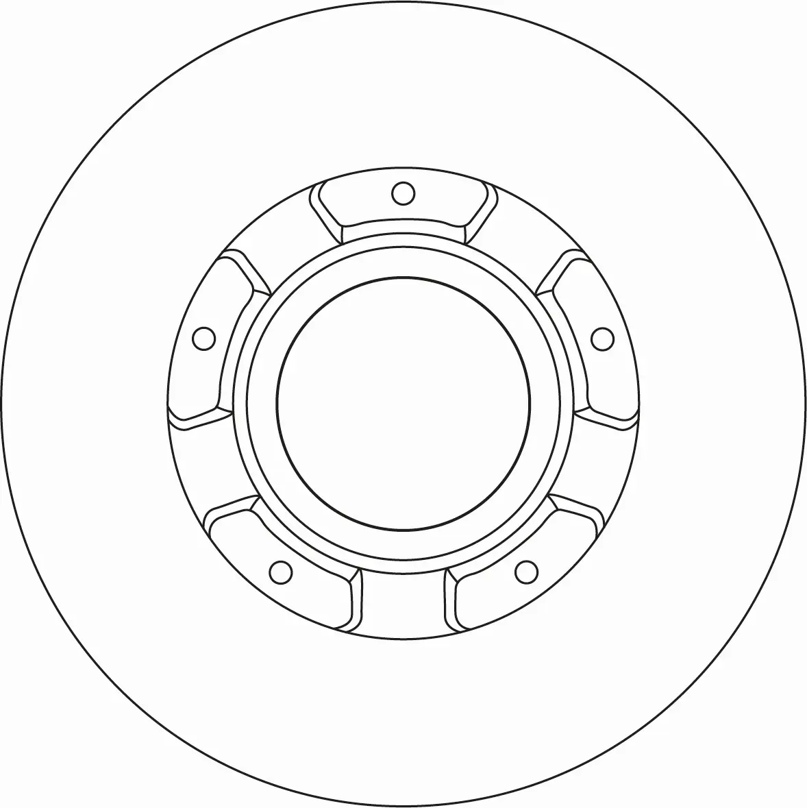 спирачен диск TRW                 