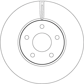 спирачен диск TRW                 