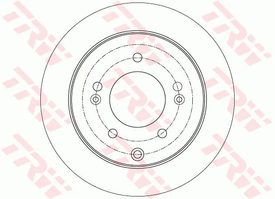 спирачен диск TRW                 