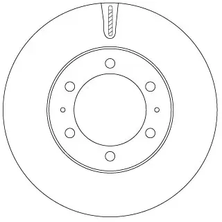 спирачен диск TRW                 