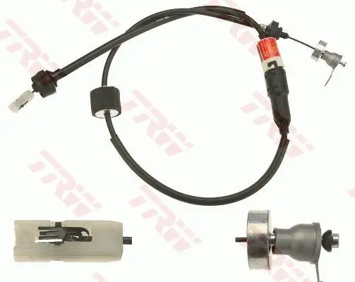 въжен механизъм, задействане на съединителя TRW                 