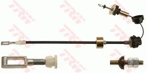 въжен механизъм, задействане на съединителя TRW                 