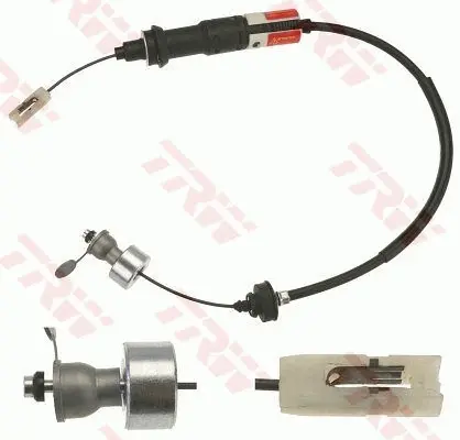 въжен механизъм, задействане на съединителя TRW                 