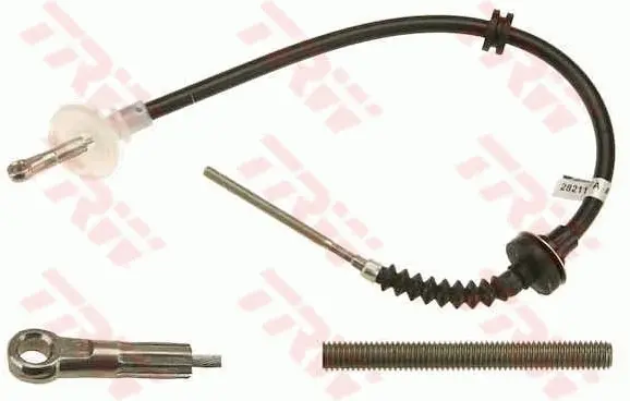 въжен механизъм, задействане на съединителя TRW                 