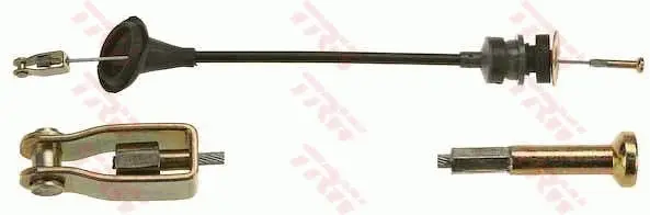 въжен механизъм, задействане на съединителя TRW                 