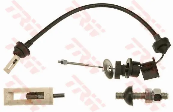 въжен механизъм, задействане на съединителя TRW                 