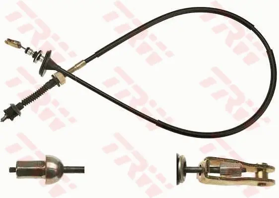 въжен механизъм, задействане на съединителя TRW                 