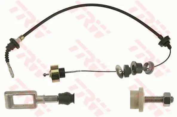 въжен механизъм, задействане на съединителя TRW                 