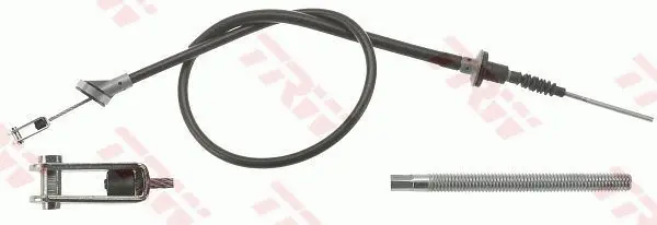 въжен механизъм, задействане на съединителя TRW                 