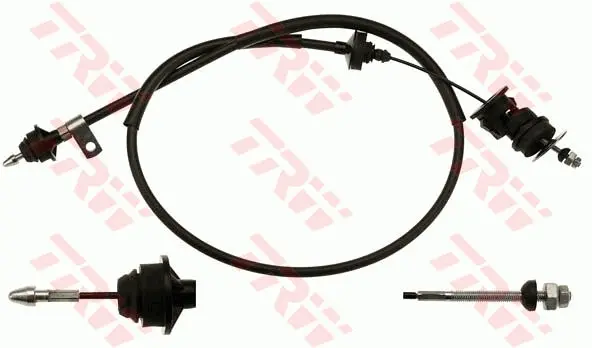 въжен механизъм, задействане на съединителя TRW                 