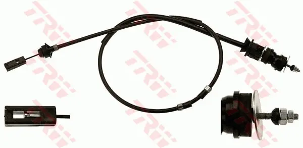 въжен механизъм, задействане на съединителя TRW                 