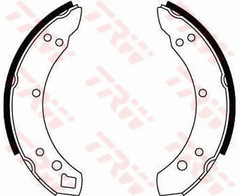 комплект спирачна челюст TRW                 