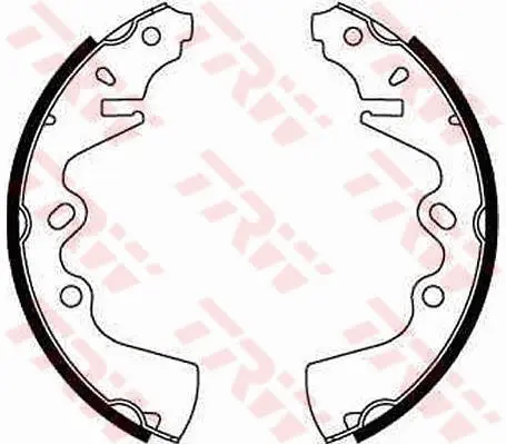 комплект спирачна челюст TRW                 