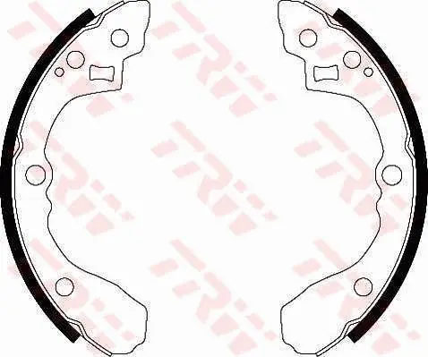 комплект спирачна челюст TRW                 