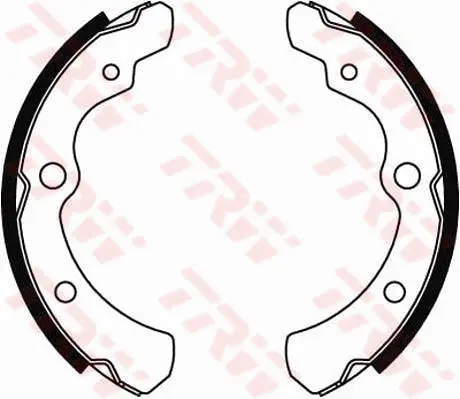 комплект спирачна челюст TRW                 