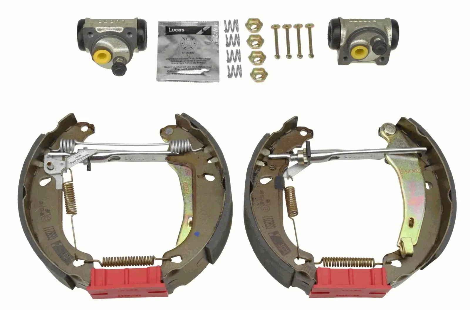 комплект спирачна челюст TRW                 