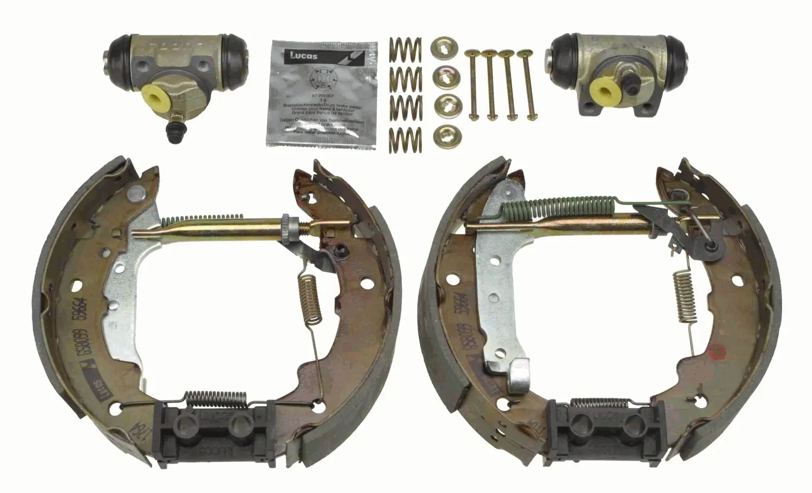 комплект спирачна челюст TRW                 