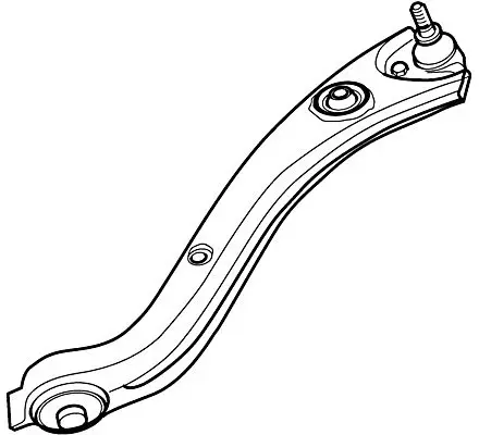 носач, окачване на колелата TRW                 