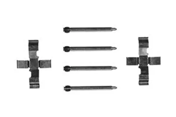 комплект принадлежности, дискови накладки TRW                 